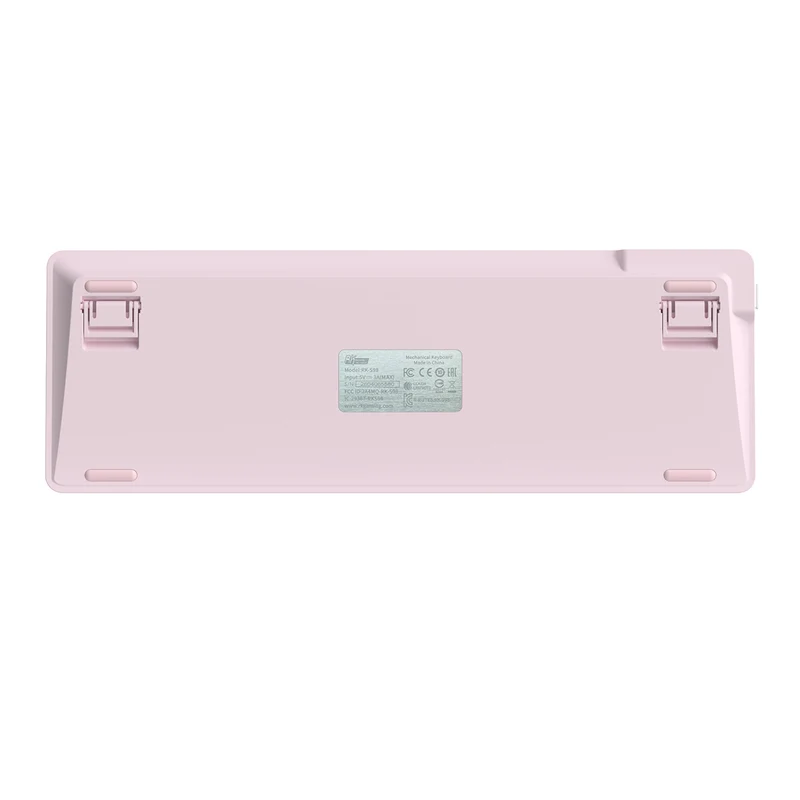 Royal Kludge RK-S98 Tri-Mode RGB 98 Keys Hot Swappable Mechanical Keyboard Pink Gradient (Cream Switch)