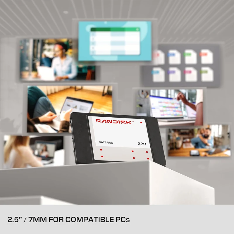 Sandisk 320 500GB SATA 2.5" 545MB/s Read Internal SSD (SDSS31500GBB-000G0)