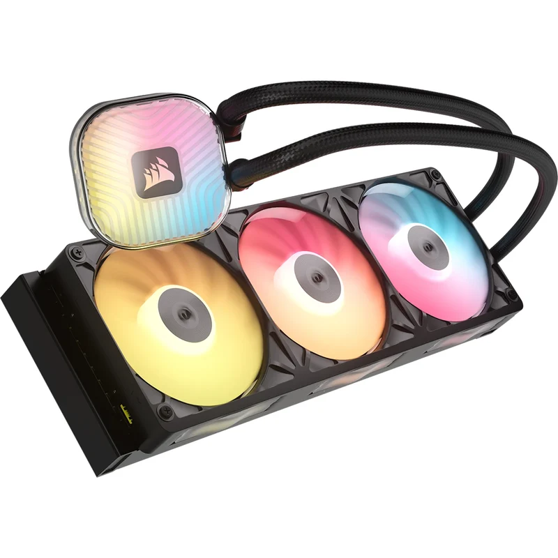 Corsair iCUE LINK TITAN II 360 RX RGB AIO Liquid CPU Cooler (Black, White) (CW-9061037-WW, CW-9061038-WW)