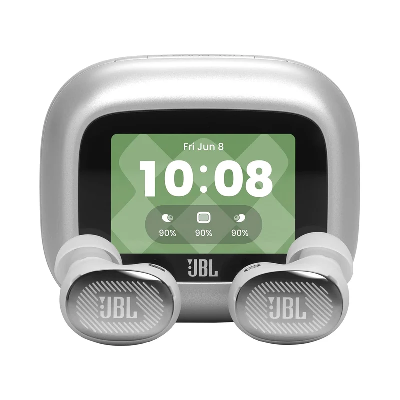 JBL Live Buds 4 True Wireless In-Ear Noise Cancelling Earbuds with Smart Charging Case (Black, Blue, Green, Orange, Silver, Champagne, Purple)
