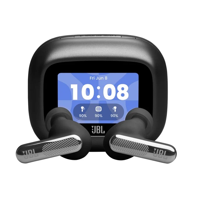 JBL Live Beam 4 True Wireless Noise Cancelling Earbuds with Smart Charging Case (Black, Blue, Champagne, Green, Orange, Purple, Silver)