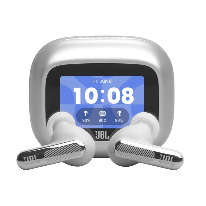 JBL Live Beam 4 True Wireless Noise Cancelling Earbuds with Smart Charging Case (Black, Blue, Champagne, Green, Orange, Purple, Silver)