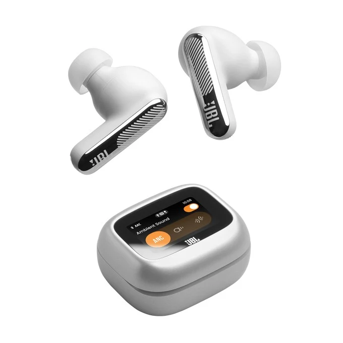 JBL Live Beam 4 True Wireless Noise Cancelling Earbuds with Smart Charging Case (Black, Blue, Champagne, Green, Orange, Purple, Silver)