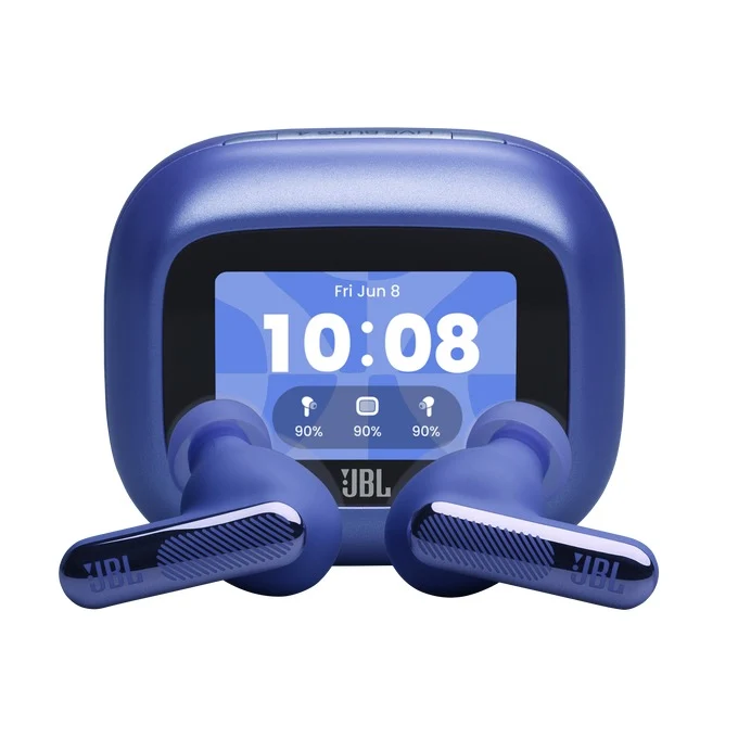 JBL Live Beam 4 True Wireless Noise Cancelling Earbuds with Smart Charging Case (Black, Blue, Champagne, Green, Orange, Purple, Silver)
