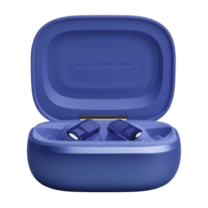 JBL Live Beam 4 True Wireless Noise Cancelling Earbuds with Smart Charging Case (Black, Blue, Champagne, Green, Orange, Purple, Silver)