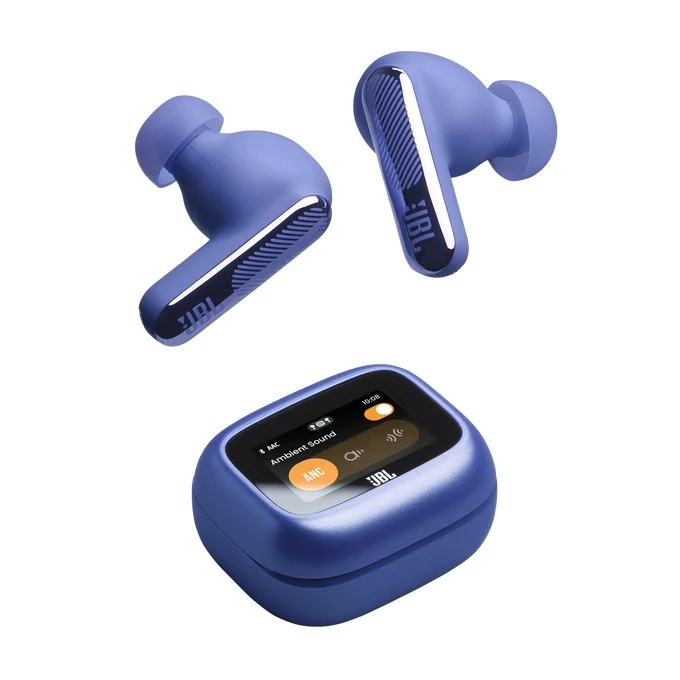 JBL Live Beam 4 True Wireless Noise Cancelling Earbuds with Smart Charging Case (Black, Blue, Champagne, Green, Orange, Purple, Silver)