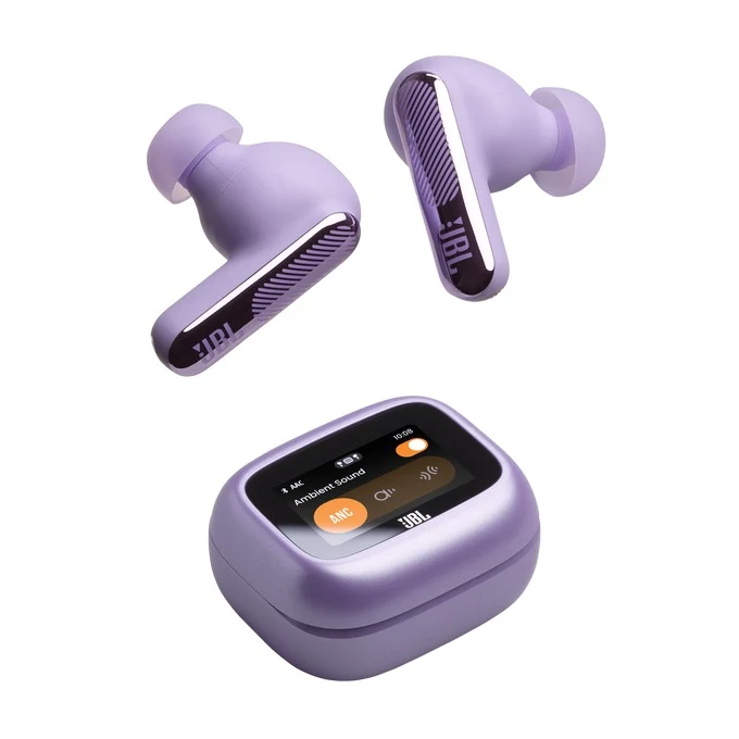 JBL Live Beam 4 True Wireless Noise Cancelling Earbuds with Smart Charging Case (Black, Blue, Champagne, Green, Orange, Purple, Silver)