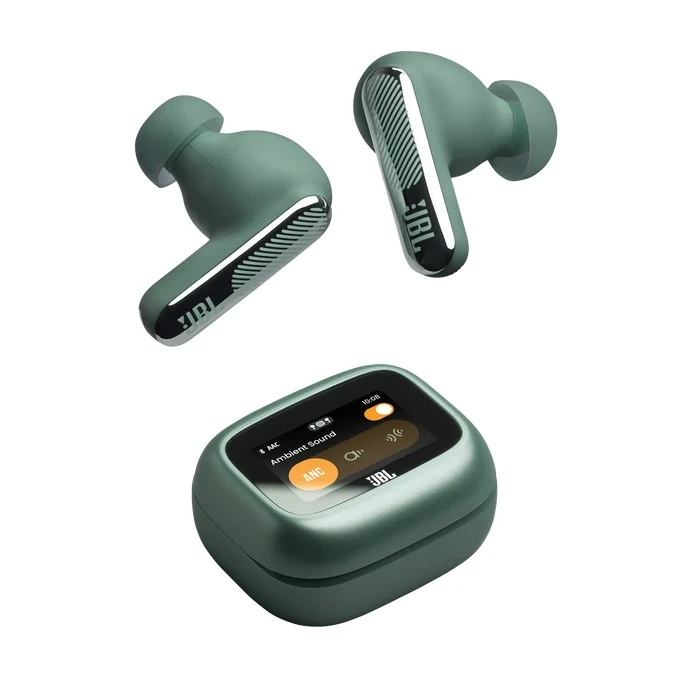 JBL Live Beam 4 True Wireless Noise Cancelling Earbuds with Smart Charging Case (Black, Blue, Champagne, Green, Orange, Purple, Silver)