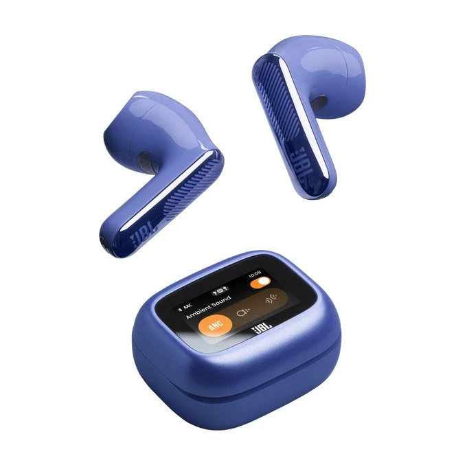 JBL Live Flex 4 True Wireless Open-Ear Noise Cancelling Earbuds with Smart Charging Case (Black, Blue, Champagne, Green, Orange, Purple, Silver)