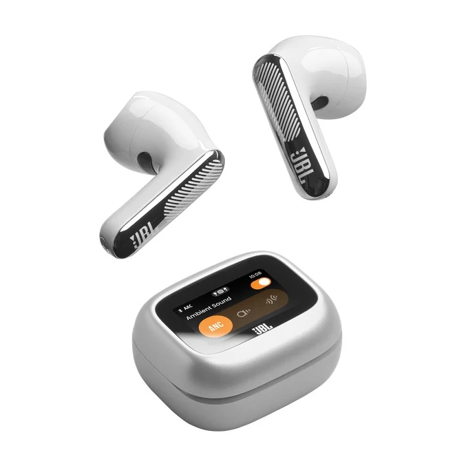 JBL Live Flex 4 True Wireless Open-Ear Noise Cancelling Earbuds with Smart Charging Case (Black, Blue, Champagne, Green, Orange, Purple, Silver)