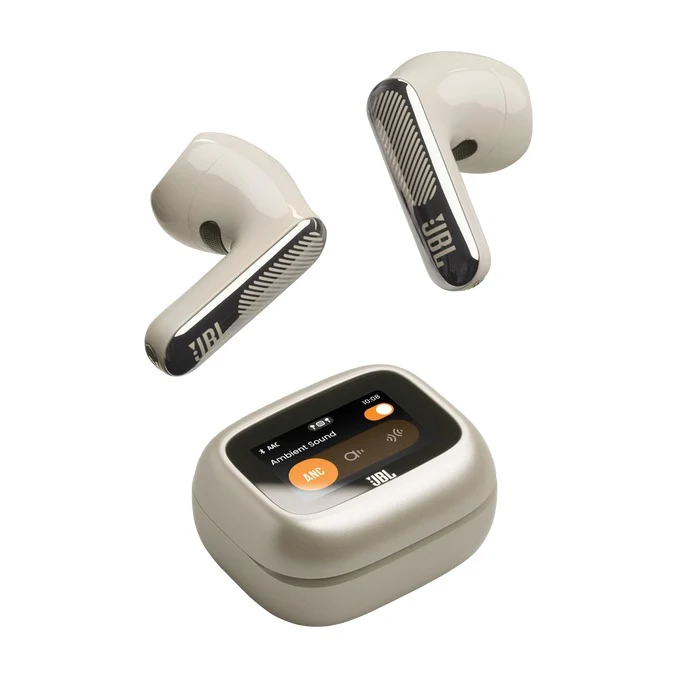JBL Live Flex 4 True Wireless Open-Ear Noise Cancelling Earbuds with Smart Charging Case (Black, Blue, Champagne, Green, Orange, Purple, Silver)
