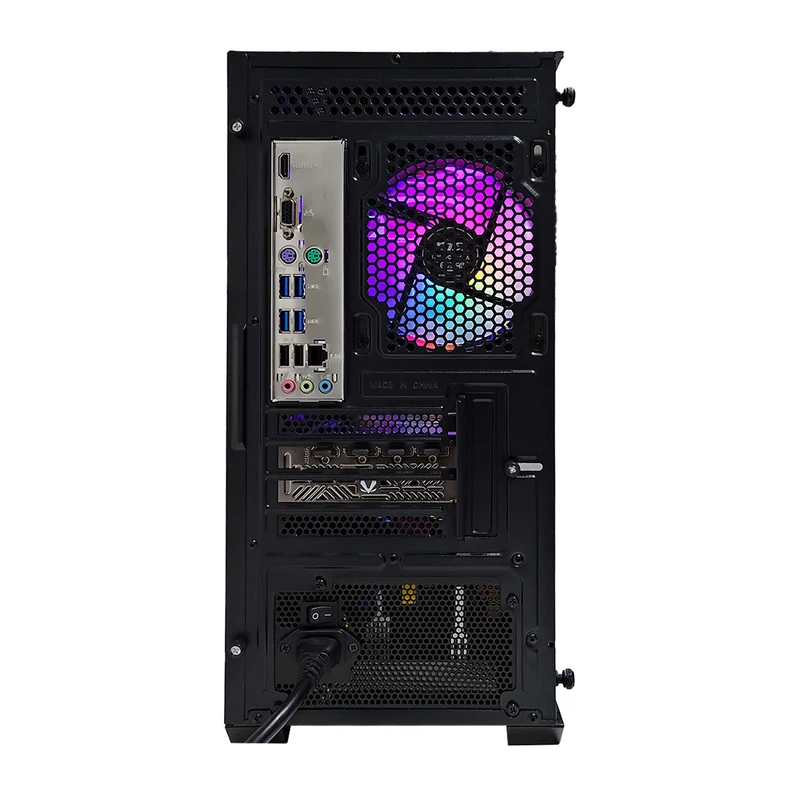 Sophos PRO FORGE Black Desktop Gaming PC | AMD Ryzen 7 7700 | 32GB (2x16GB) RAM | 1TB SSD | RTX 5070 | Windows 11 Pro