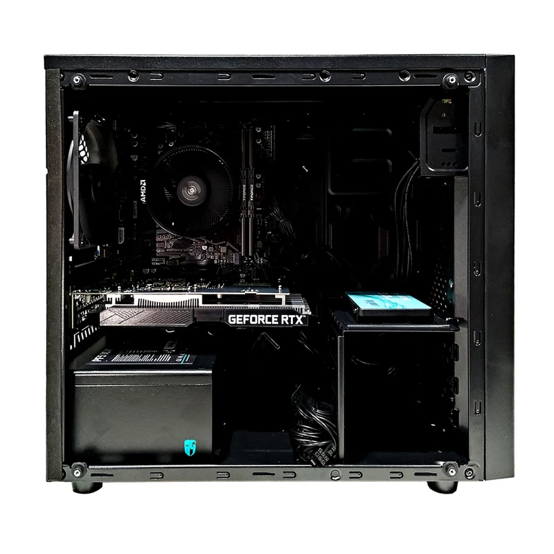 Alpha MATREXX 30 Black Desktop Gaming PC | AMD Ryzen 5 5500 | 16GB (2x8GB) RAM | 512GB SSD | RTX 3050 | Windows 11 Pro