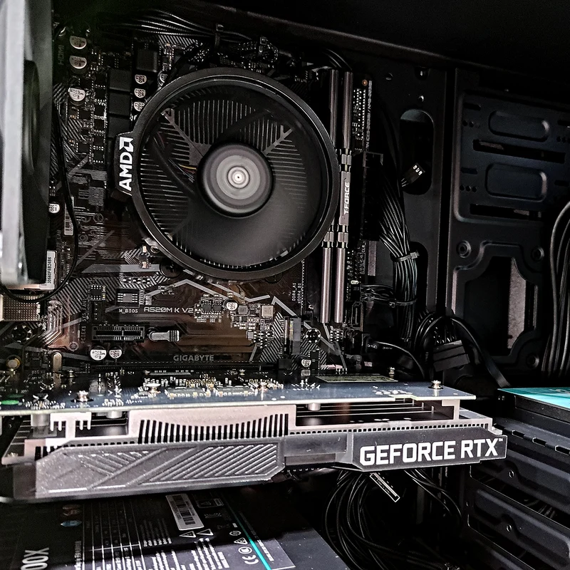 Alpha MATREXX 30 Black Desktop Gaming PC | AMD Ryzen 5 5500 | 16GB (2x8GB) RAM | 512GB SSD | RTX 3050 | Windows 11 Pro