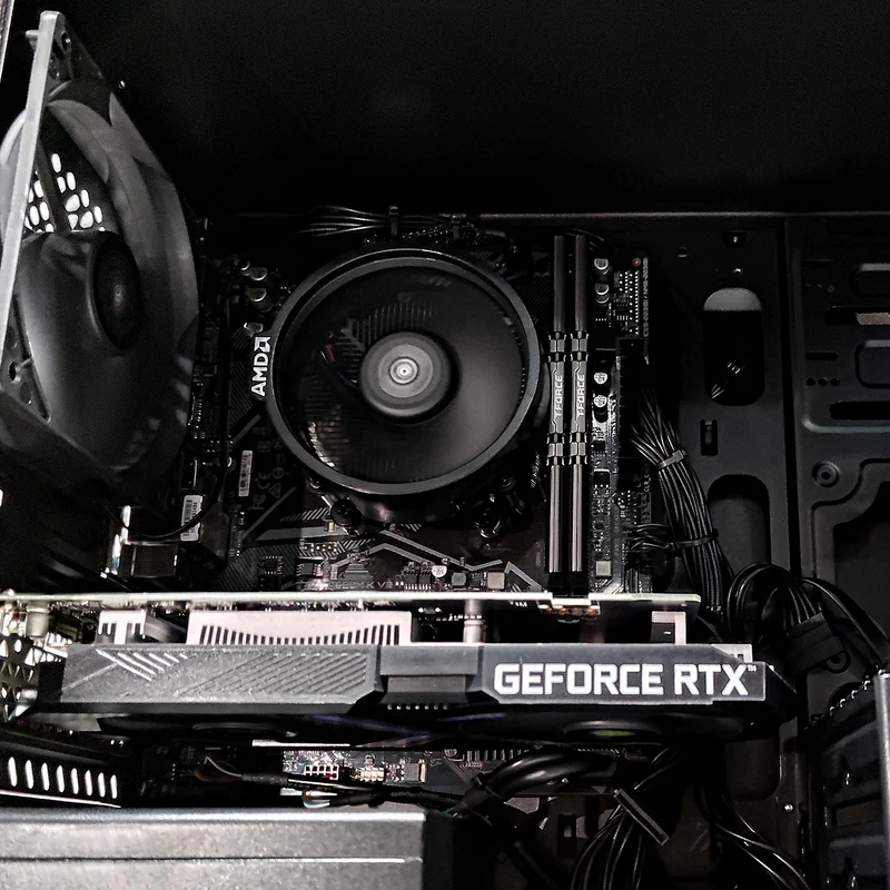 Alpha MATREXX 30 Black Desktop Gaming PC | AMD Ryzen 5 5500 | 16GB (2x8GB) RAM | 512GB SSD | RTX 3050 | Windows 11 Pro