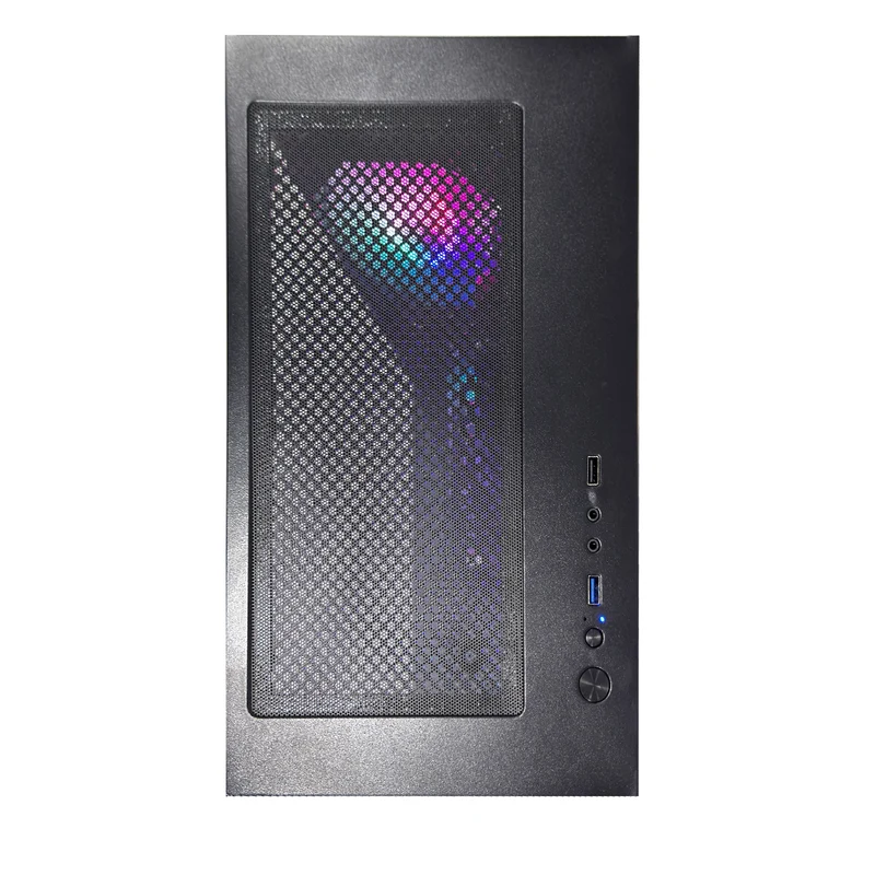Alpha Eris Black Desktop Gaming PC | AMD Ryzen 5 5500 | 16GB (2x8GB) RAM | 512GB SSD | RTX 3050 | Windows 11 Pro