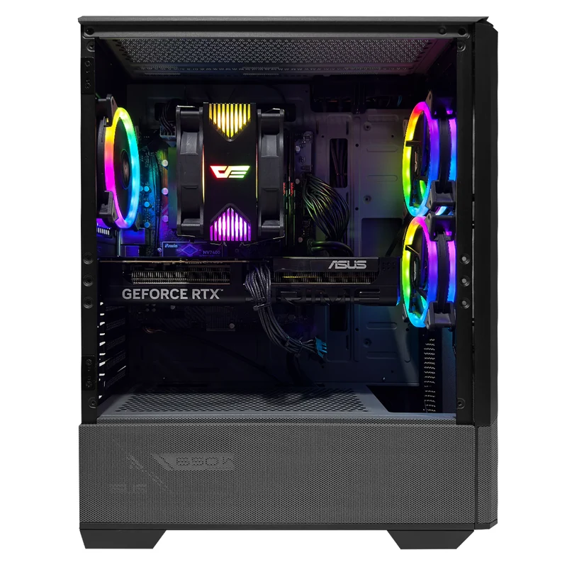 Aurora DLC 31 Gray Desktop Gaming PC | AMD Ryzen 7 7700 | 16GB (2x8GB) RAM | 1TB SSD | RTX 5060 Ti | Windows 11 Pro