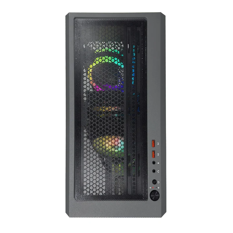 Aurora DLC 31 Gray Desktop Gaming PC | AMD Ryzen 7 7700 | 16GB (2x8GB) RAM | 1TB SSD | RTX 5060 Ti | Windows 11 Pro