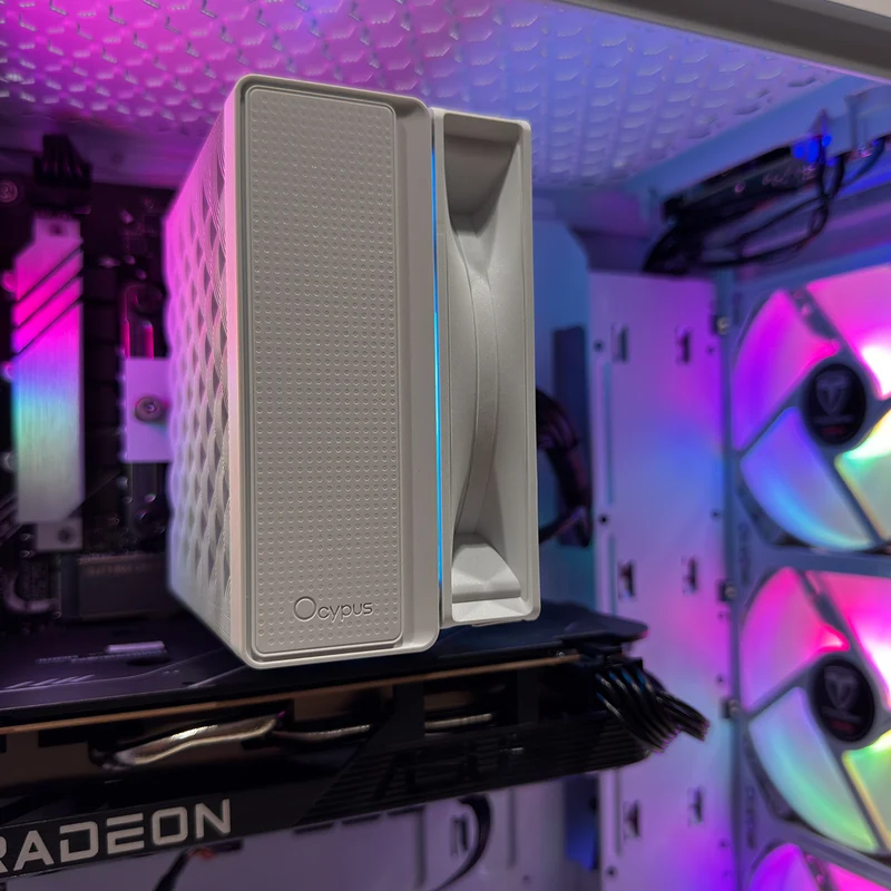 Alpha Hermes White Desktop Gaming PC | Intel i5 12400 | 16GB (2x8GB) RAM | 500GB SSD | RX 6600 | Windows 11 Pro