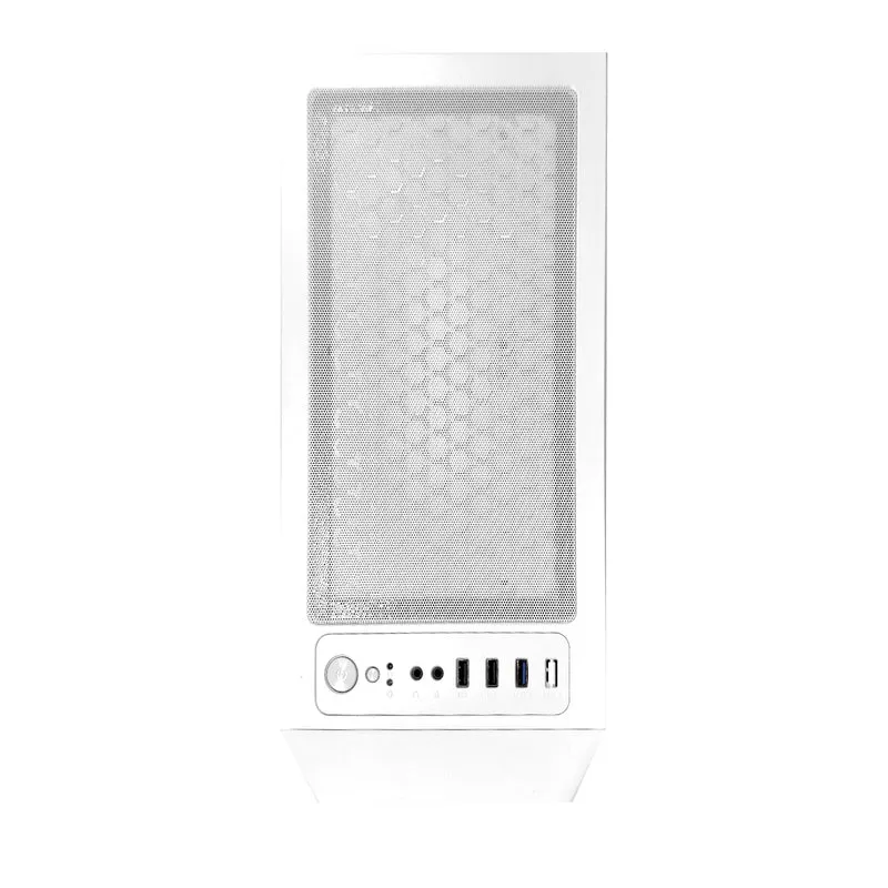 Alpha Hermes White Desktop Gaming PC | Intel i5 12400 | 16GB (2x8GB) RAM | 500GB SSD | RX 6600 | Windows 11 Pro