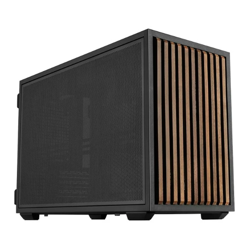 Lian Li B4-WD mATX Wood Micro-ATX | Mini-ITX Gaming PC Case (Black, White) (B4X-WD, B4W-WD)
