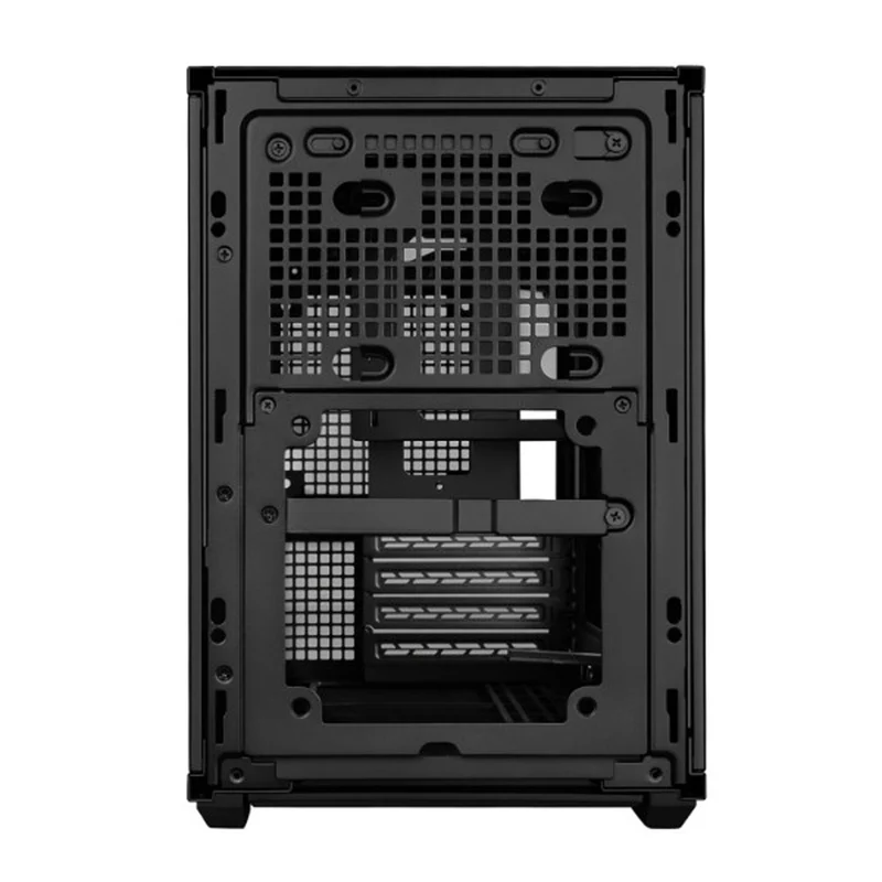 Lian Li B4-WD mATX Wood Micro-ATX | Mini-ITX Gaming PC Case (Black, White) (B4X-WD, B4W-WD)