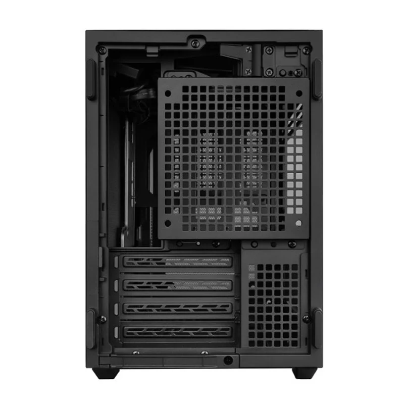 Lian Li B4-WD mATX Wood Micro-ATX | Mini-ITX Gaming PC Case (Black, White) (B4X-WD, B4W-WD)