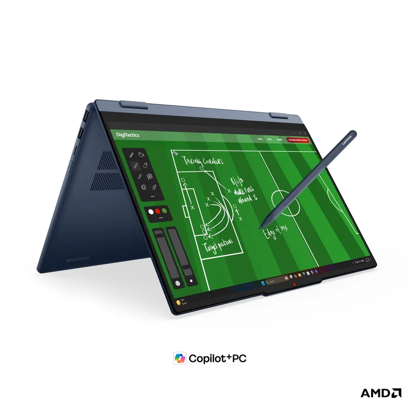 Lenovo IdeaPad 5 2-in-1 15AGP11 83UM001PPH Laptop (Cosmic Blue) | 15.3" WUXGA (1920x1200) IPS | Ryzen AI 5 430 | 16GB RAM | 512GB SSD | AMD Radeon 840M Graphics | Windows 11 Home | MS Office Home 2024+MS365 Basic+Lenovo Pen Gen 2+Lenovo B210 Backpack