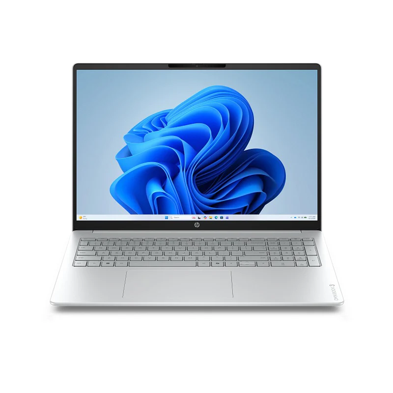 HP OmniBook 3 16-by0036AU Laptop (Glacier Silver) | 16" 2K (1920x1200) IPS | Ryzen 5 40 | 16GB RAM | 512GB SSD | AMD Radeon 610M Graphics | Windows 11 Home | MS Office Home 2024 + HP Everyday 16 Laptop Briefcase