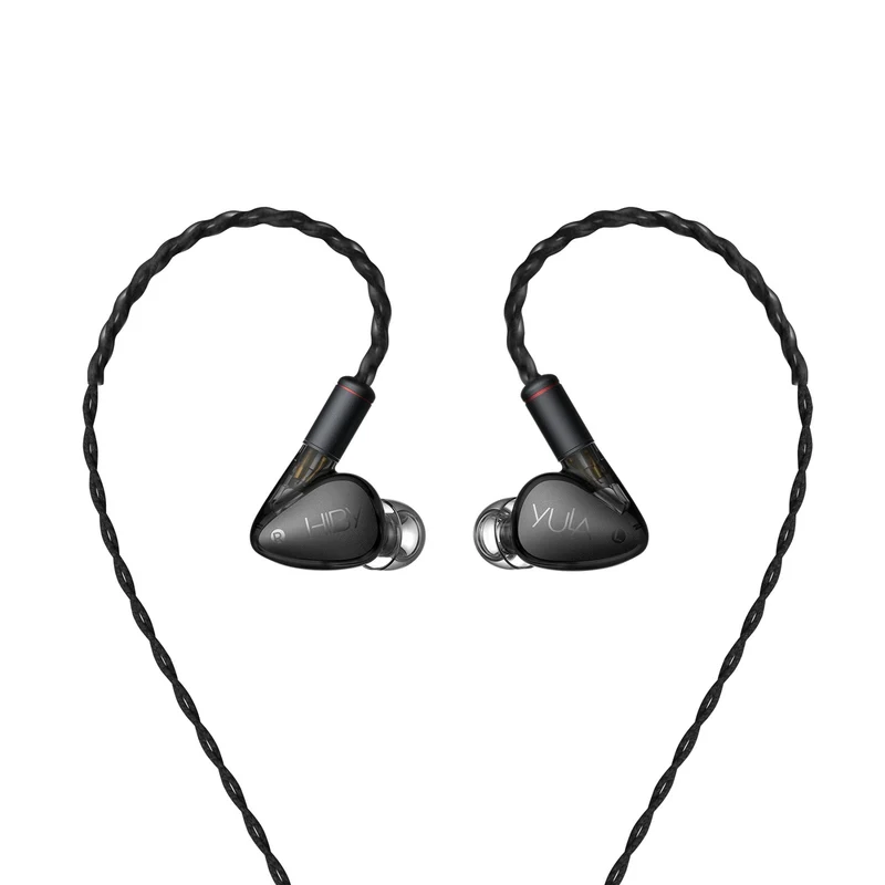 HiBy Yula 10mm Dynamic HiFi Earphones (Black, Orange, Green)