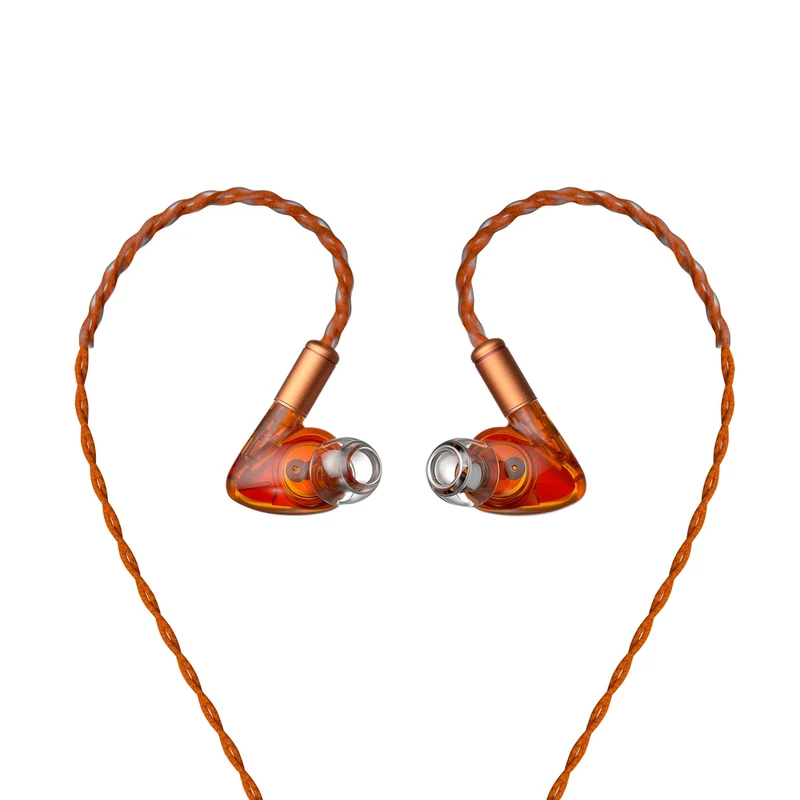 HiBy Yula 10mm Dynamic HiFi Earphones (Black, Orange, Green)