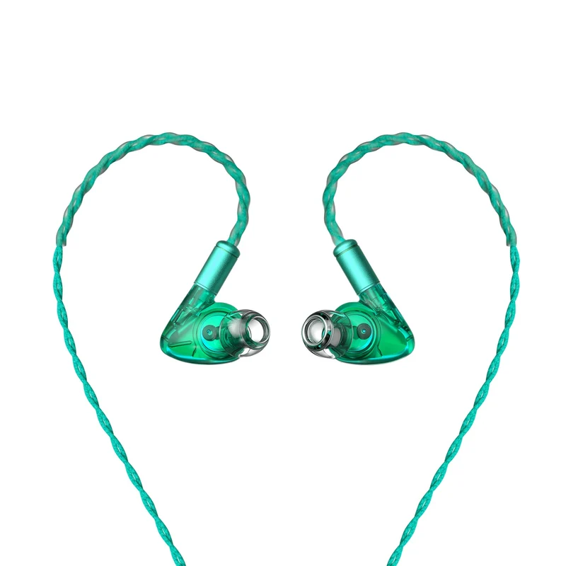 HiBy Yula 10mm Dynamic HiFi Earphones (Black, Orange, Green)
