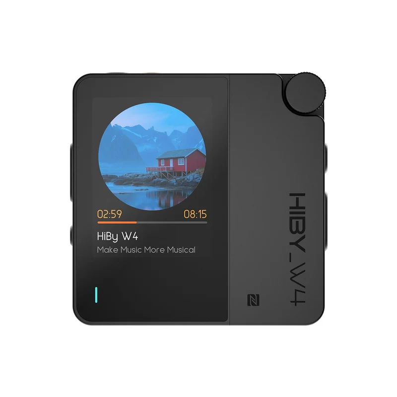 HiBy W4 Portable HiFi Bluetooth 5.4 Headphone Amplifier with 2" Touchscreen (Black, White, Green, Orange, Yellow, Blue)