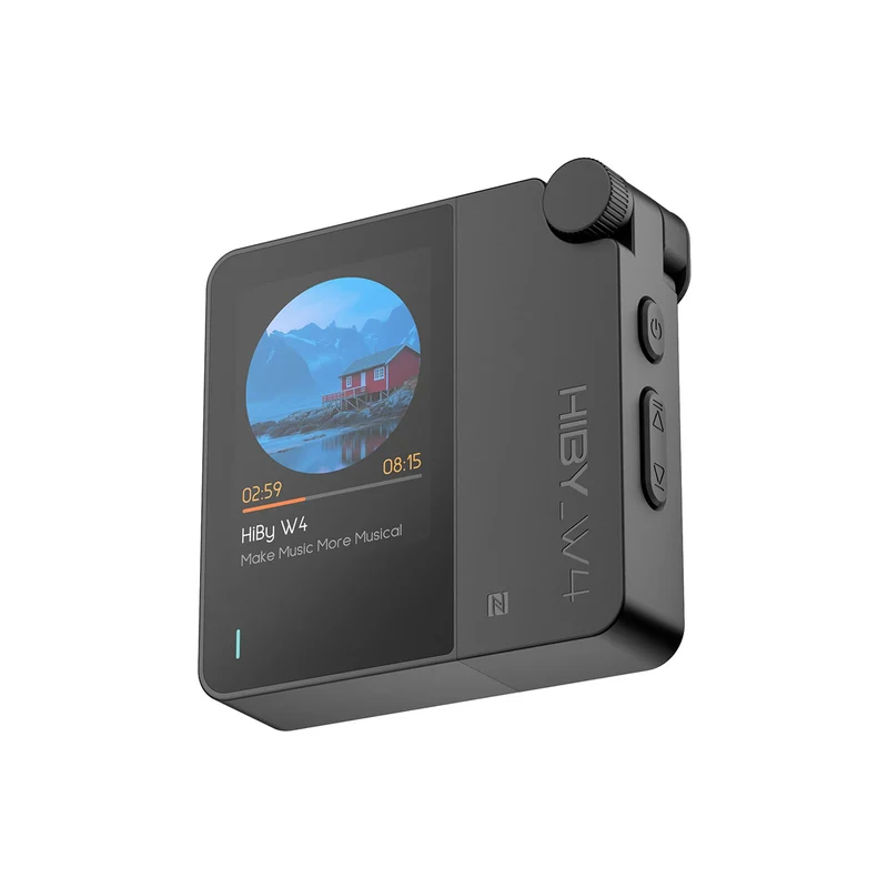 HiBy W4 Portable HiFi Bluetooth 5.4 Headphone Amplifier with 2" Touchscreen (Black, White, Green, Orange, Yellow, Blue)
