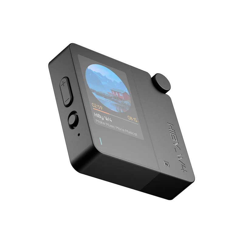 HiBy W4 Portable HiFi Bluetooth 5.4 Headphone Amplifier with 2" Touchscreen (Black, White, Green, Orange, Yellow, Blue)