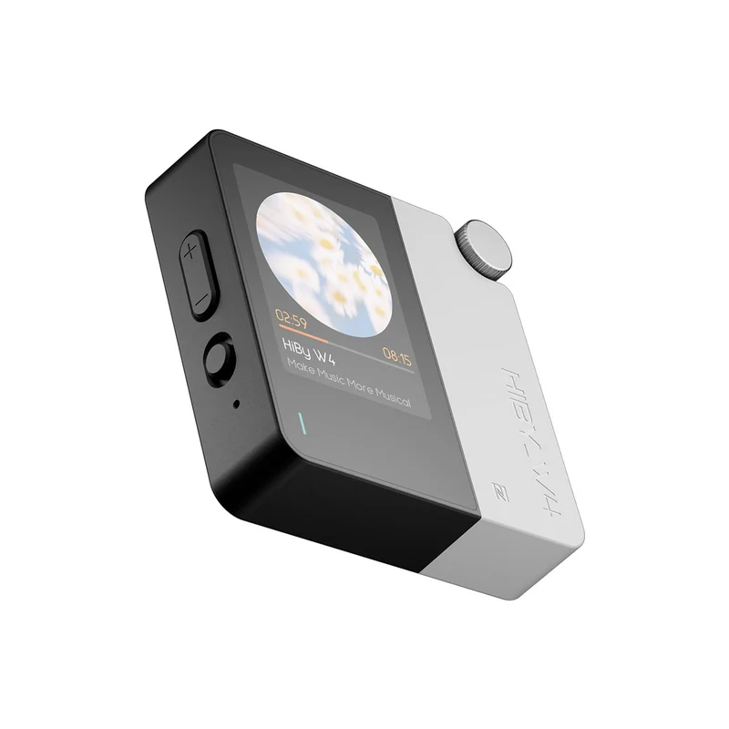 HiBy W4 Portable HiFi Bluetooth 5.4 Headphone Amplifier with 2" Touchscreen (Black, White, Green, Orange, Yellow, Blue)