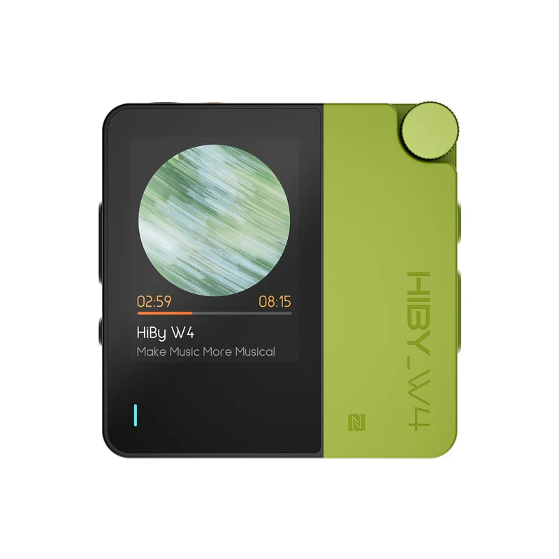 HiBy W4 Portable HiFi Bluetooth 5.4 Headphone Amplifier with 2" Touchscreen (Black, White, Green, Orange, Yellow, Blue)