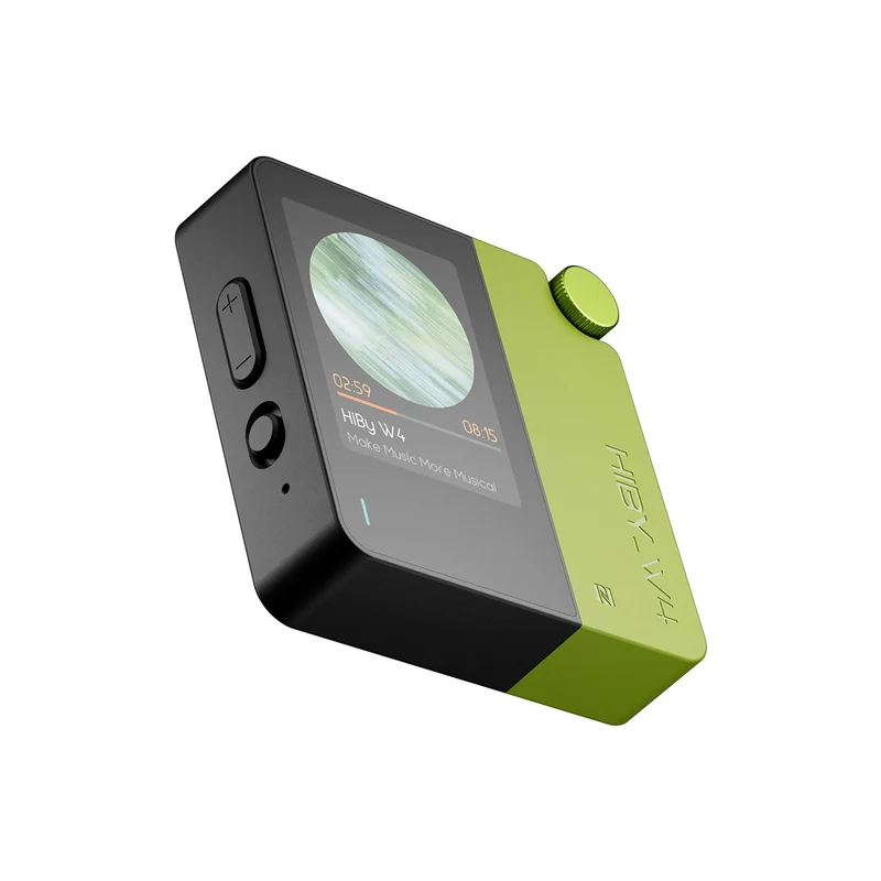 HiBy W4 Portable HiFi Bluetooth 5.4 Headphone Amplifier with 2" Touchscreen (Black, White, Green, Orange, Yellow, Blue)