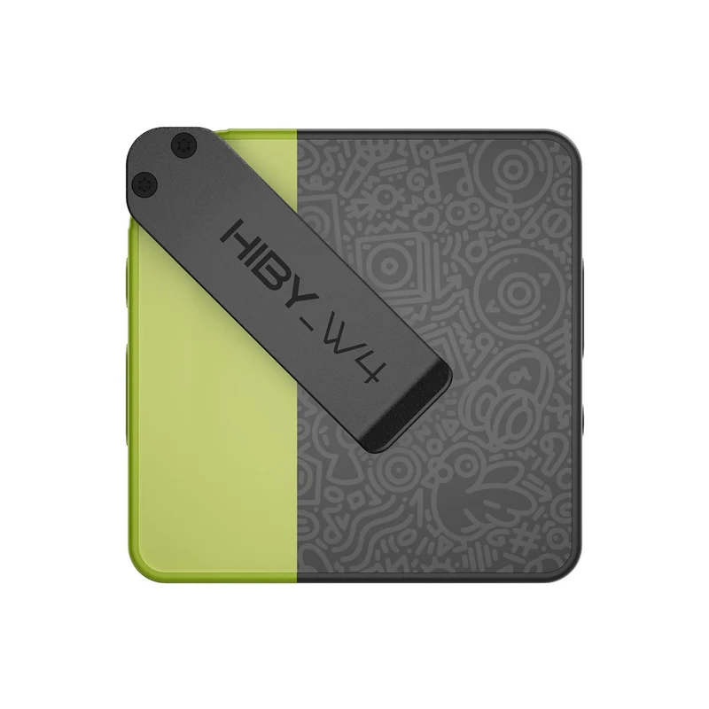 HiBy W4 Portable HiFi Bluetooth 5.4 Headphone Amplifier with 2" Touchscreen (Black, White, Green, Orange, Yellow, Blue)