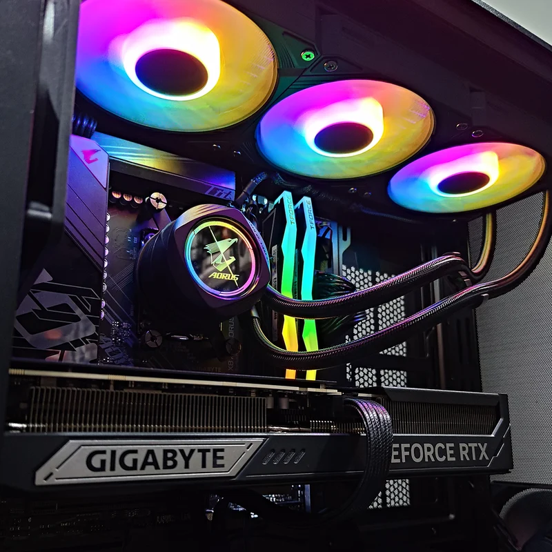 Ultra C102 Black Desktop Gaming PC | AMD Ryzen 7 9800X3D | 32GB (2x16GB) RAM | 2TB SSD | RTX 5070 Ti | Windows 11 Pro