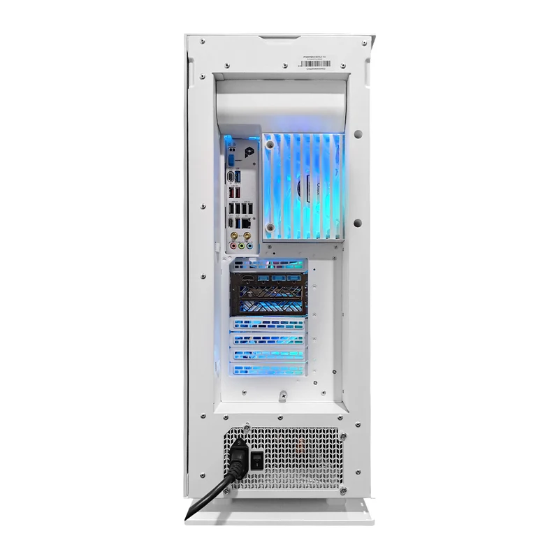 Ultra Evolv White Desktop Gaming PC | AMD Ryzen 7 9800X3D | 32GB (2X16GB) RAM | 2TB SSD | RX 9070 XT | Windows 11 Pro