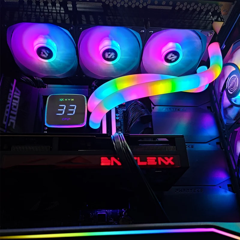 Ultra Eclipse Black Desktop Gaming PC | AMD Ryzen 7 9800X3D | 32GB (2x16GB) RAM | 2TB SSD | RTX 5070 Ti | Windows 11 Pro