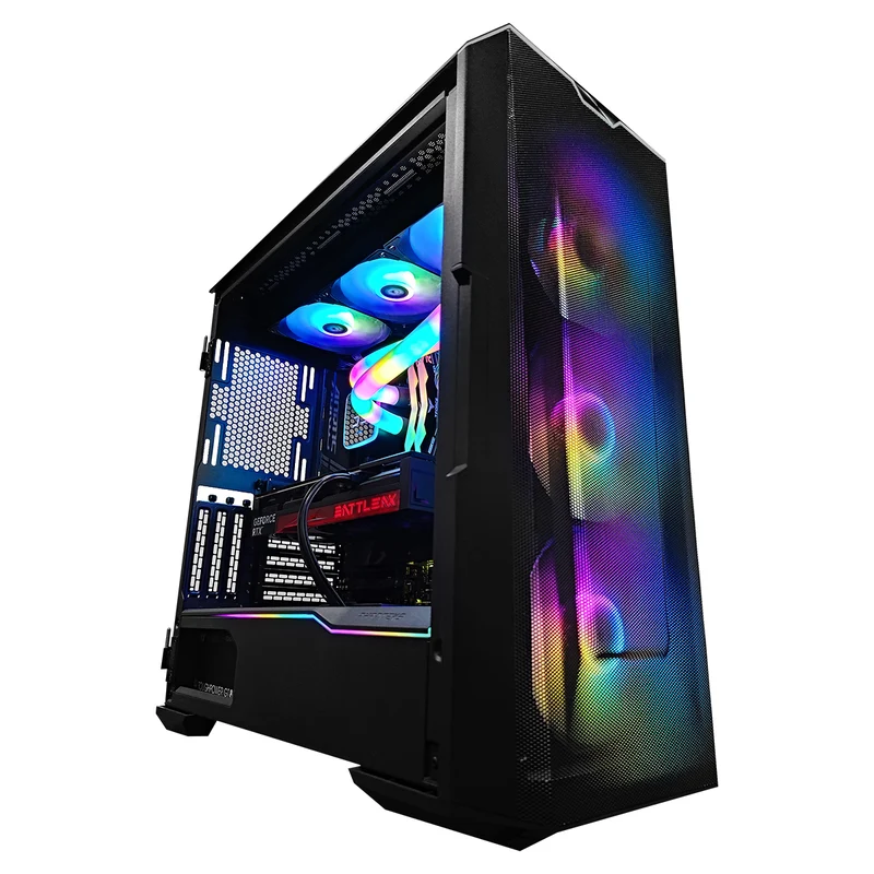 Ultra Eclipse Black Desktop Gaming PC | AMD Ryzen 7 9800X3D | 32GB (2x16GB) RAM | 2TB SSD | RTX 5070 Ti | Windows 11 Pro