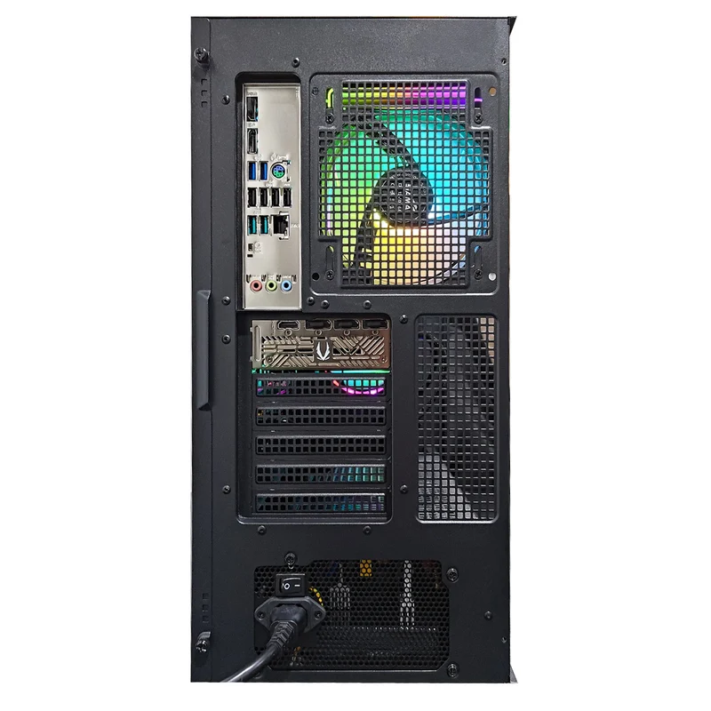 Sophos Cyclops Black Desktop Gaming PC | AMD Ryzen 7 7700 | 32GB (2x16GB) RAM | 1TB SSD | RTX 5070 | Windows 11 Pro