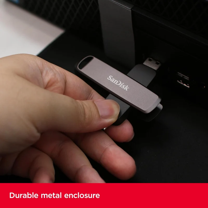 Sandisk Extreme Pro 256GB Dual Drive USB 3.2 Gen 2 USB-C & USB-A 1000MB/s Read / 900MB/s Write Flash Drive
