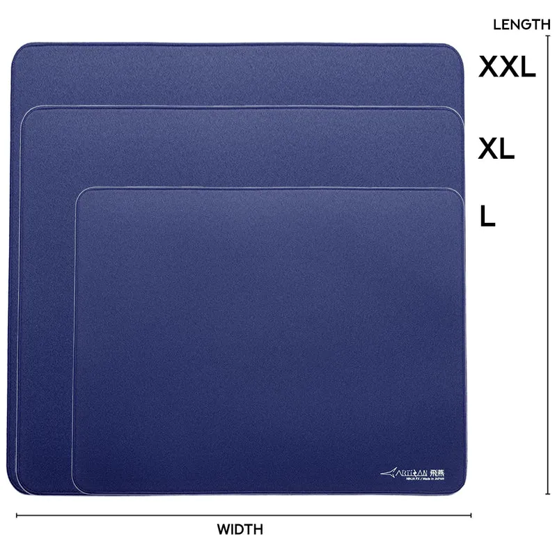 Artisan Ninja FX Hien Gaming Mousepad - Navy Blue (XSOFT, SOFT, MID) (L, XL, XXL)
