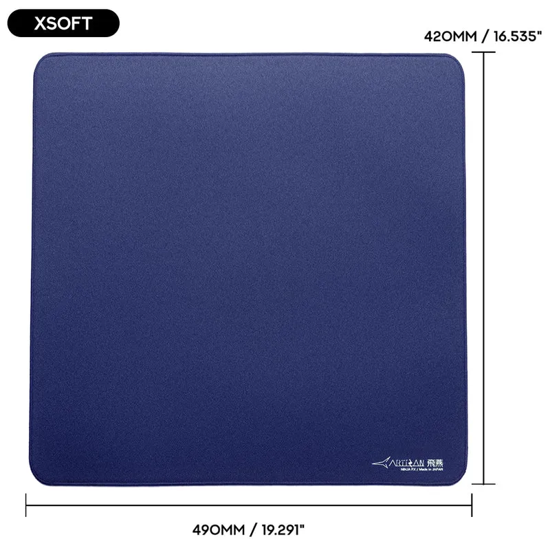 Artisan Ninja FX Hien Gaming Mousepad - Navy Blue (XSOFT, SOFT, MID) (L, XL, XXL)