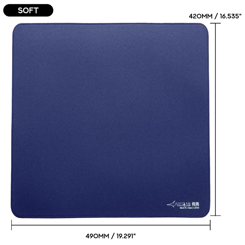 Artisan Ninja FX Hien Gaming Mousepad - Navy Blue (XSOFT, SOFT, MID) (L, XL, XXL)