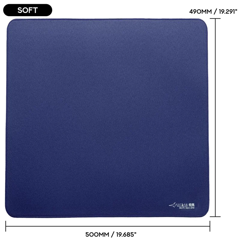 Artisan Ninja FX Hien Gaming Mousepad - Navy Blue (XSOFT, SOFT, MID) (L, XL, XXL)