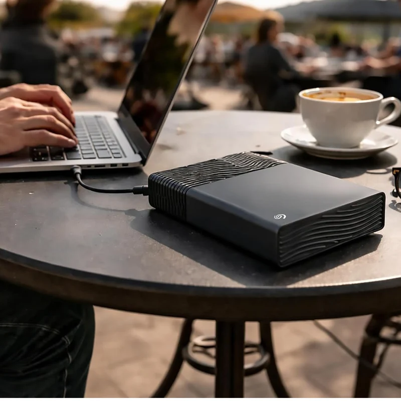 Seagate One Touch Desktop Hub 16TB USB-C External Hard Drive (STNB16000400)